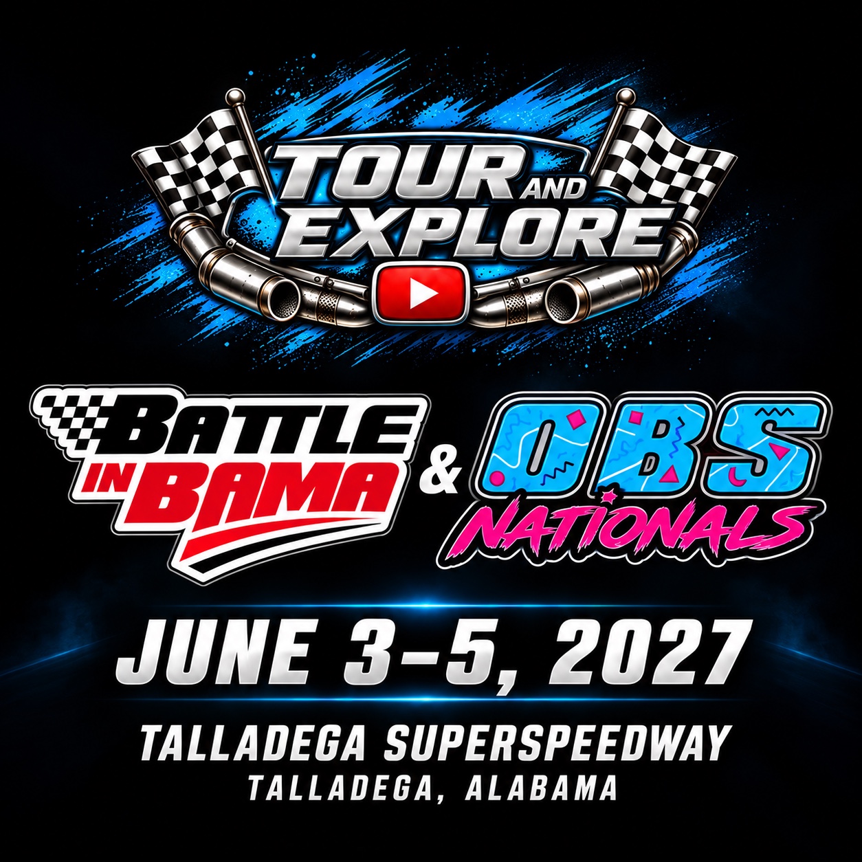 Battle in Bama & OBS Nationals event artwork